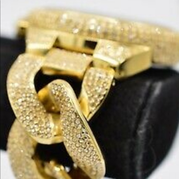 MICHAEL KORS MK3248 Camille Gold Pave Crystal - Picture 5 of 7